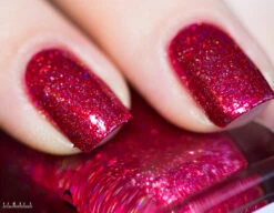 Cherry Luxe -HOLO Nails Shop ilnp holiday collection cherry luxe 11